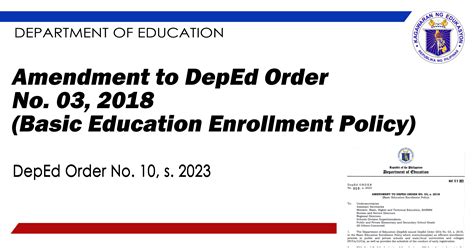 deped order 20 s. 2018|DEPED ORDER 012, 2020 – ADOPTION OF THE BASIC EDUCATION.